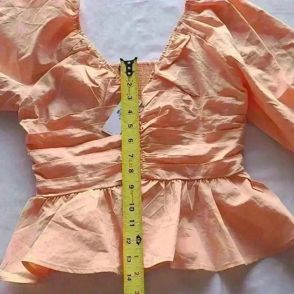 Express orange blouse size xs - Picture 15 of 16